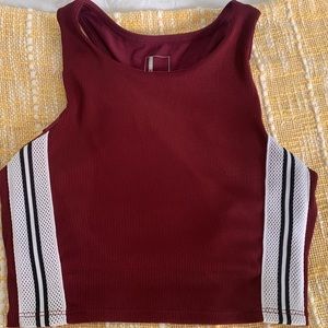 Workout Crop Top Sports Bra